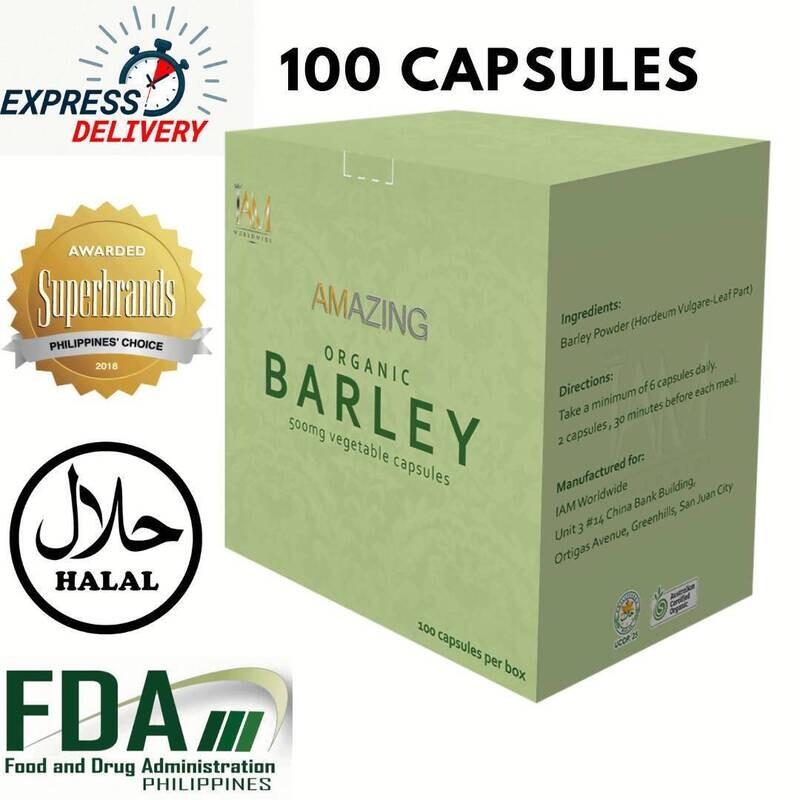 AMAZING PURE BARLEY CAPSULE (VEGETABLE CAPSULES)