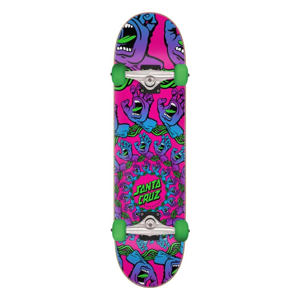 Santa Cruz - “Mandala Hand” Complete Skateboard Mini 7.75"