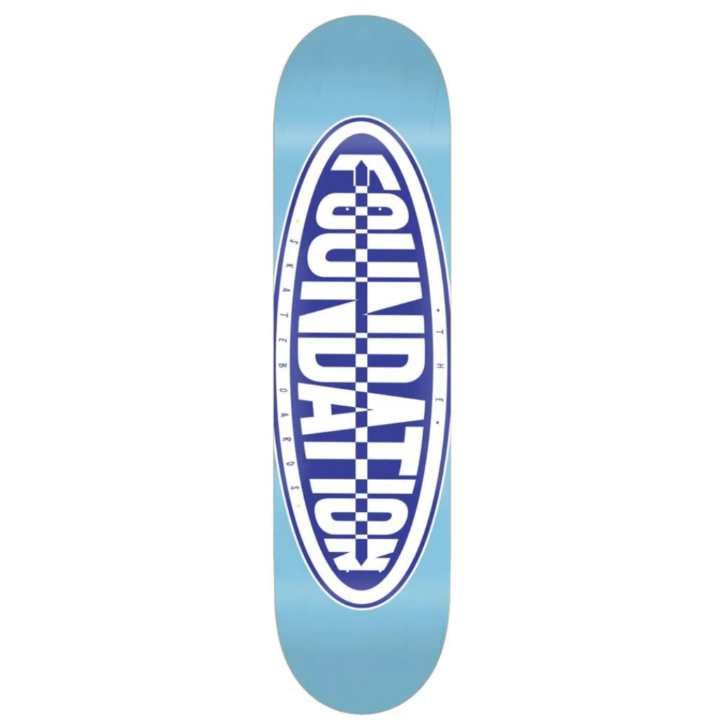 Foundation “Oval Blue” Deck 8&quot;