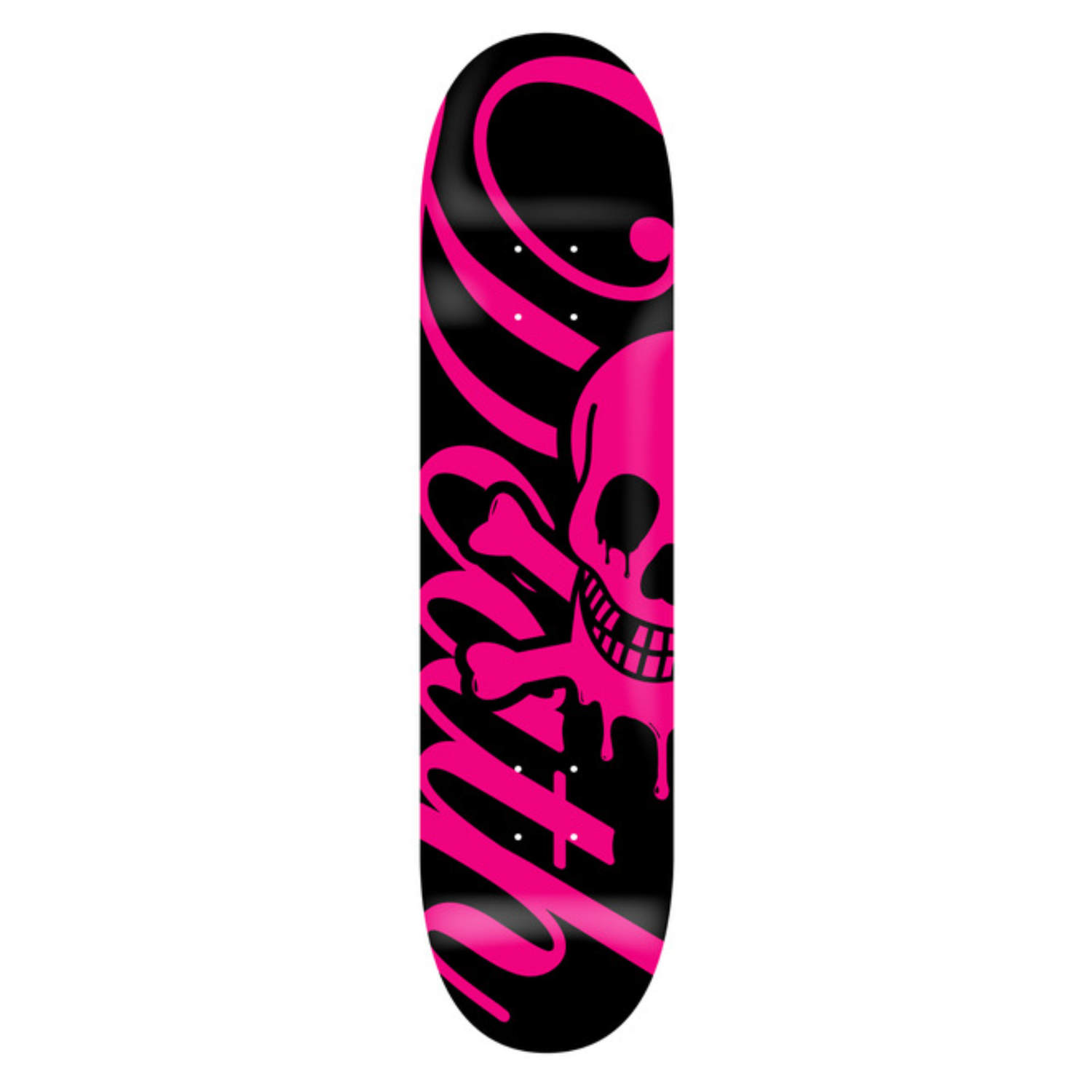 Death Script 8.375” Red (Square Popsicle) deck