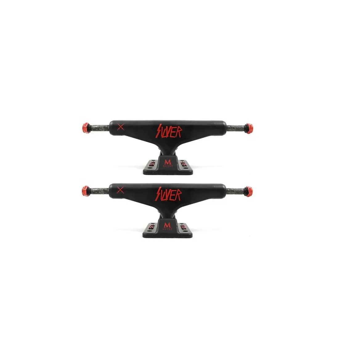 Silver M Class Trucks Black Hollow 8.25&quot;