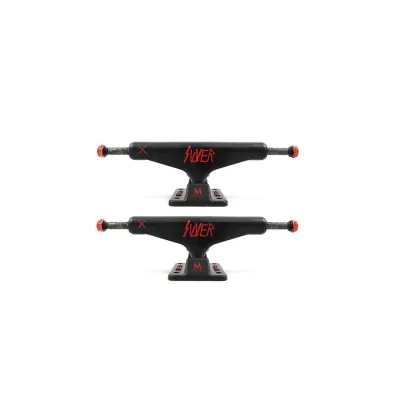 Silver M Class Trucks Black Hollow 8.25&quot;