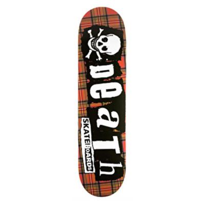 Death Punk Tartan 8.25” deck