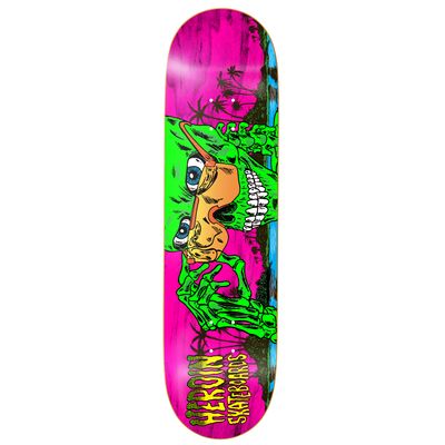 Heroin Dalton Dern skeleton 9” deck
