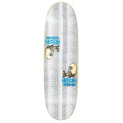 Heroin Symmetrical holo egg 9.25” deck