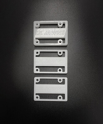 Lil Jawns Risers .25”