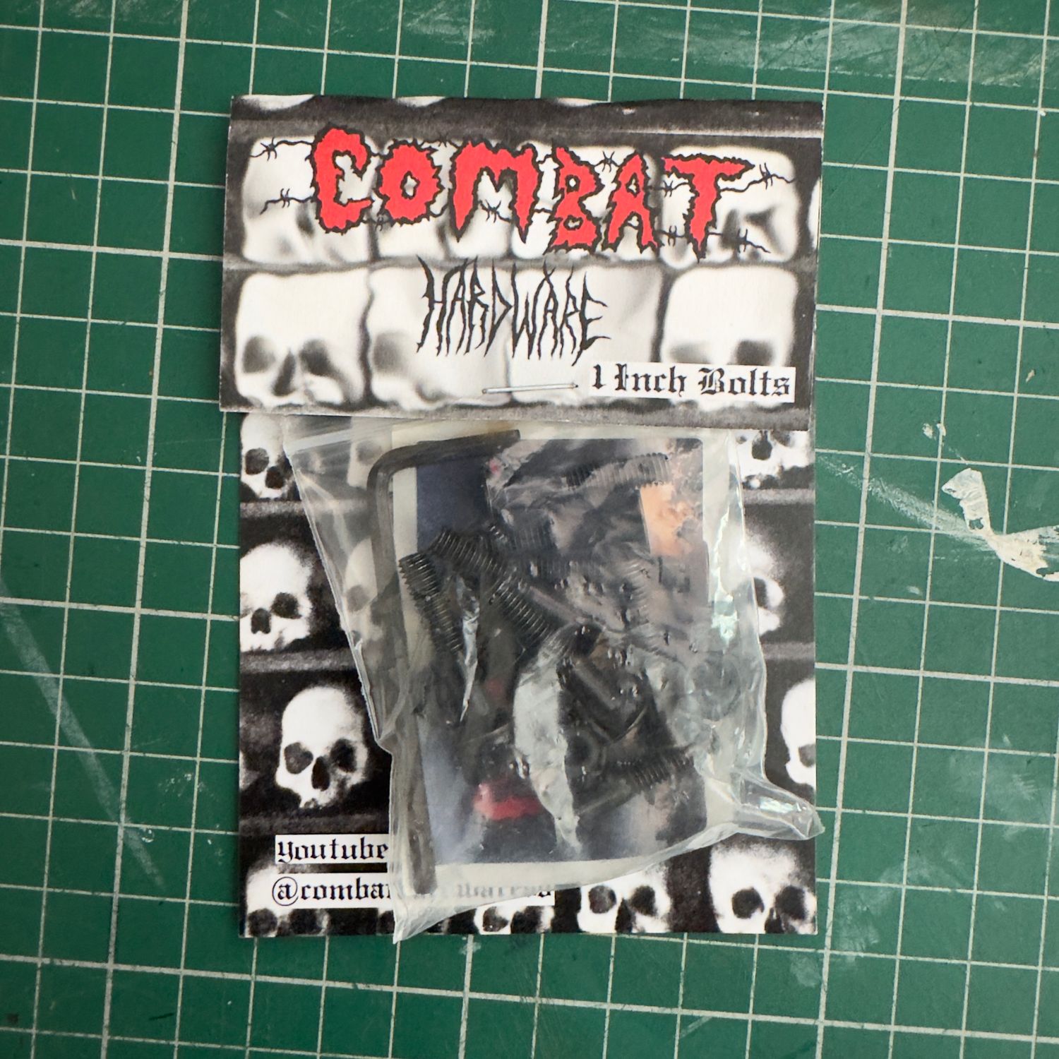 combat hardware bolts 1”