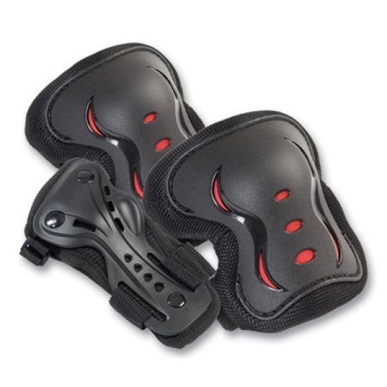 SFR Triple Pad Set Black Large