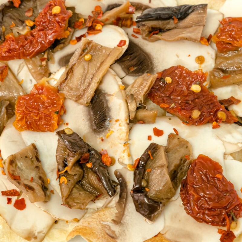 melanzane e funghi