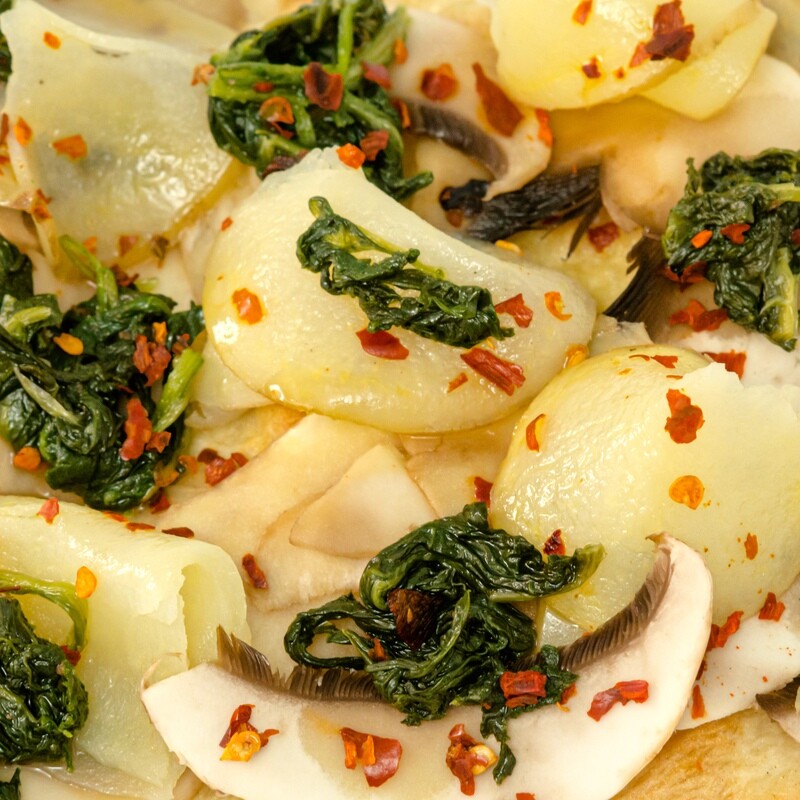 spinaci &amp; funghi