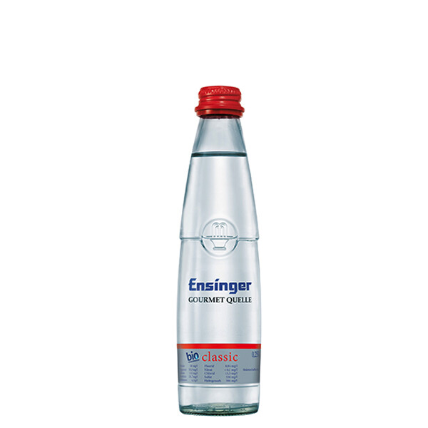 ensinger wasser mit kohlensäure