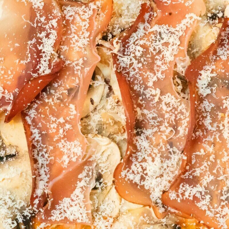 funghi &amp; speck
