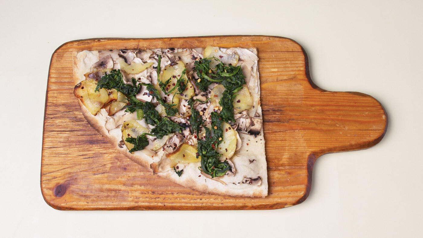 spinaci &amp; funghi