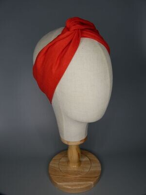 Bandeau 'Passionate Red', with a hint of orange