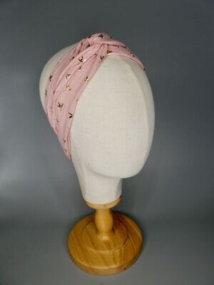 Bandeau 'Gold in the Wind - Pink'