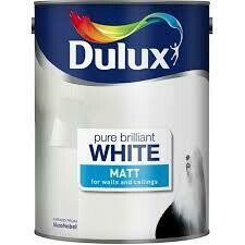 Dulux - Matt - Brilliant White - 5l