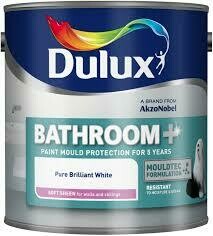Dulux - Easycare Bathroom - Brilliant White - 2.5l