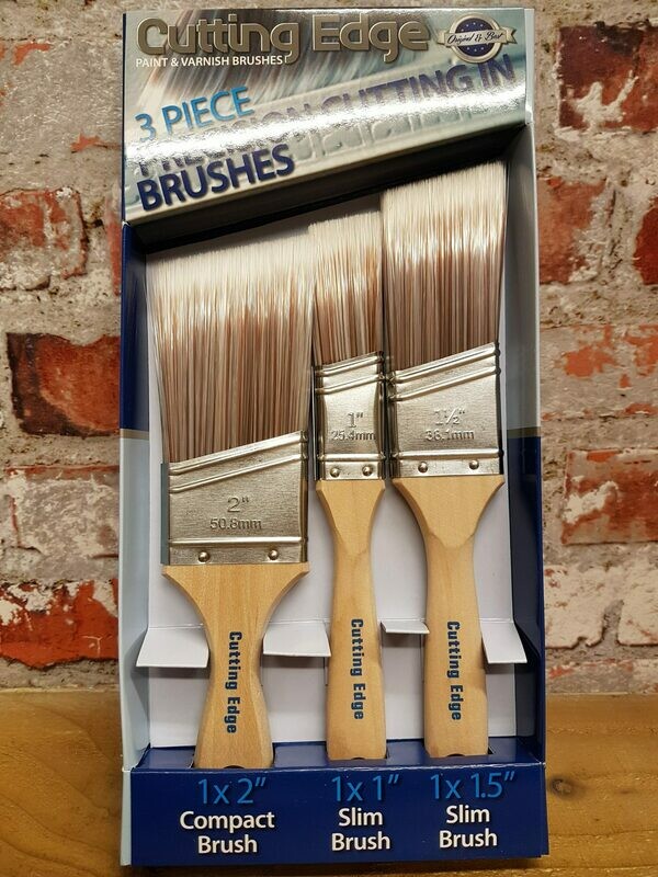 Angled Cutting Edge Brush Set