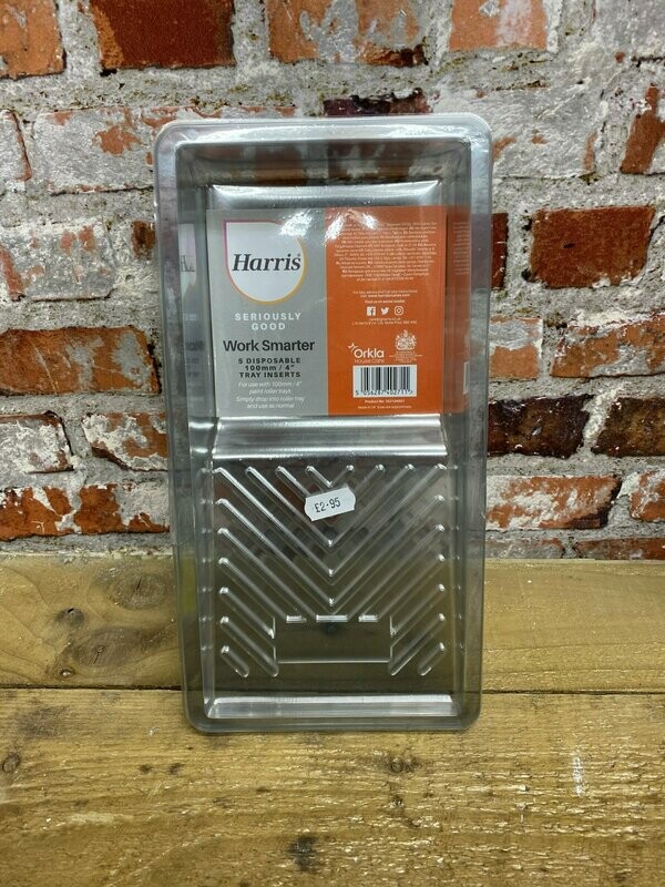 Harris 4" roller tray inserts 5 pack