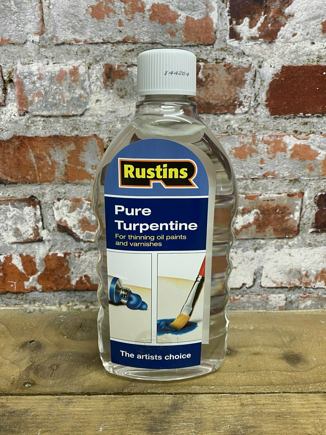 Rustins  Pure Turpentine - Clear  (Plastic)