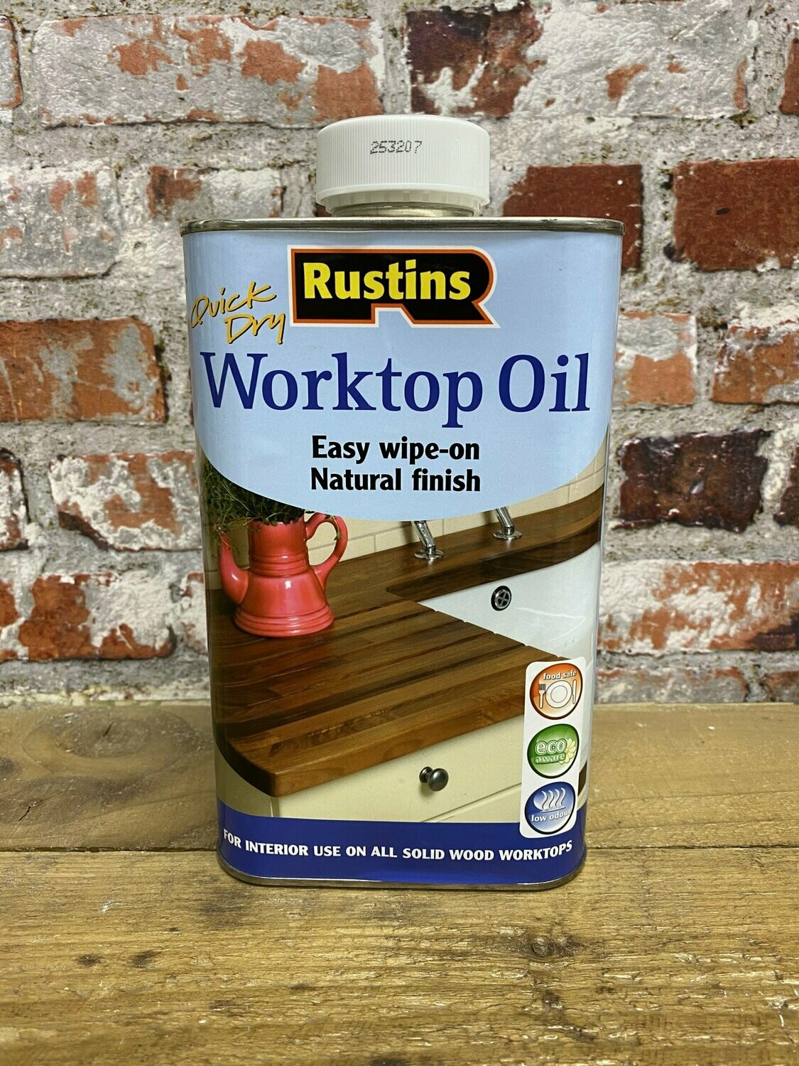 Rustins 500ml Quick Dry Worktop Oil