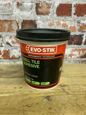 1 Evo-Stik Instant Grab Wall Tile Adhesive Ready Mixed Standard 1 litre New