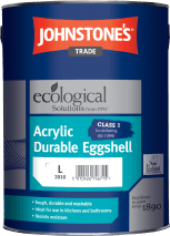 2.5LTR - JOHNSTONES Trade Acrylic Eggshell Brilliant White