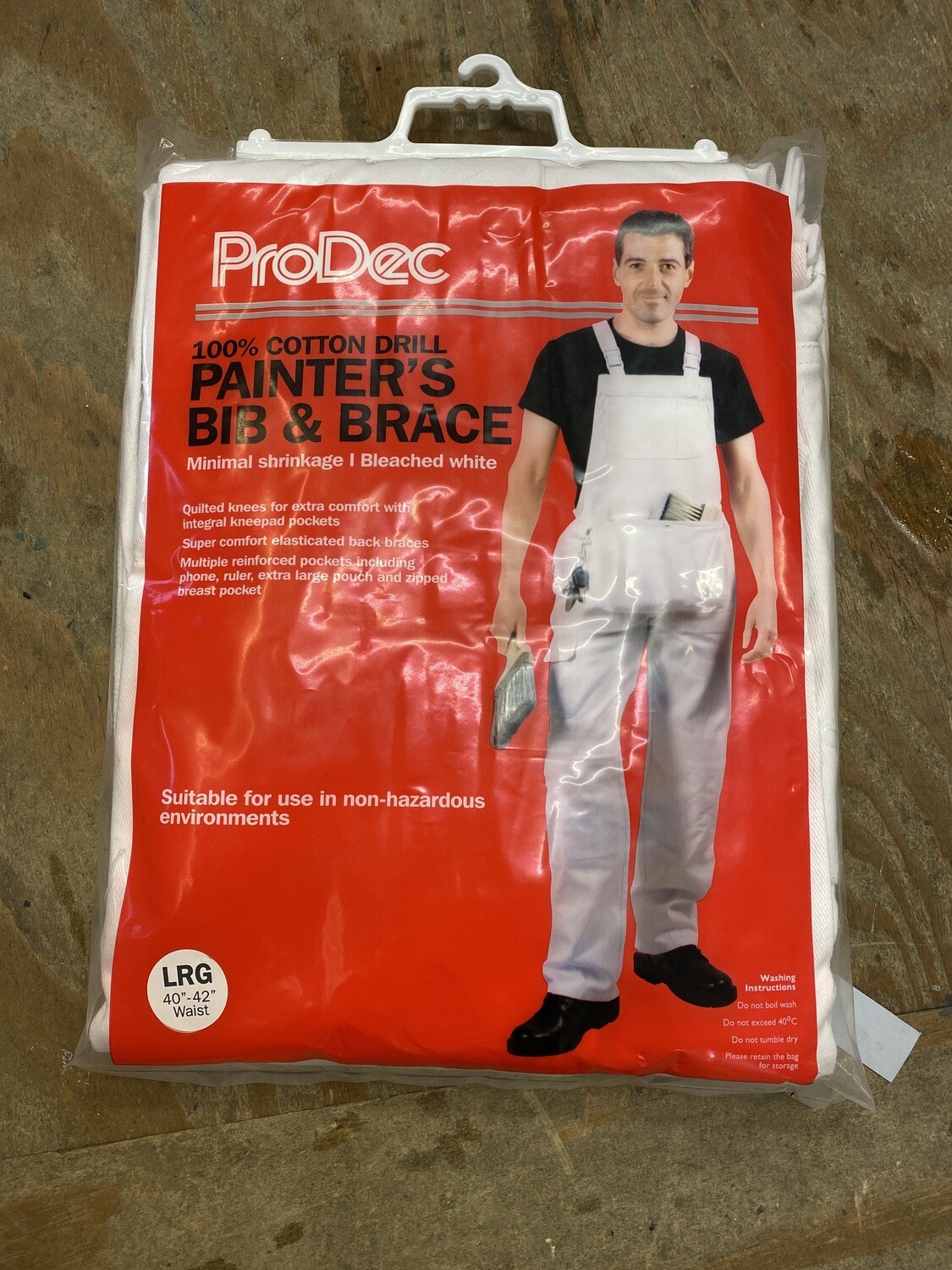 Prodec bib&brace LRG. 40”-42” waist