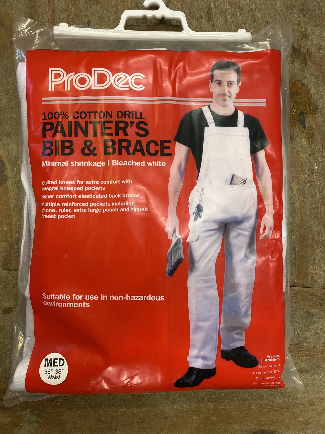 Prodec bib&brace Med 36”-38” waist