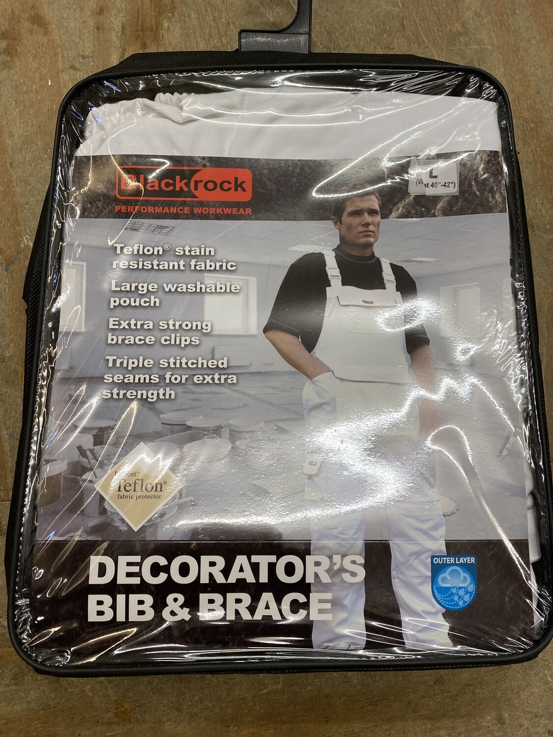 Black rock bib&brace large