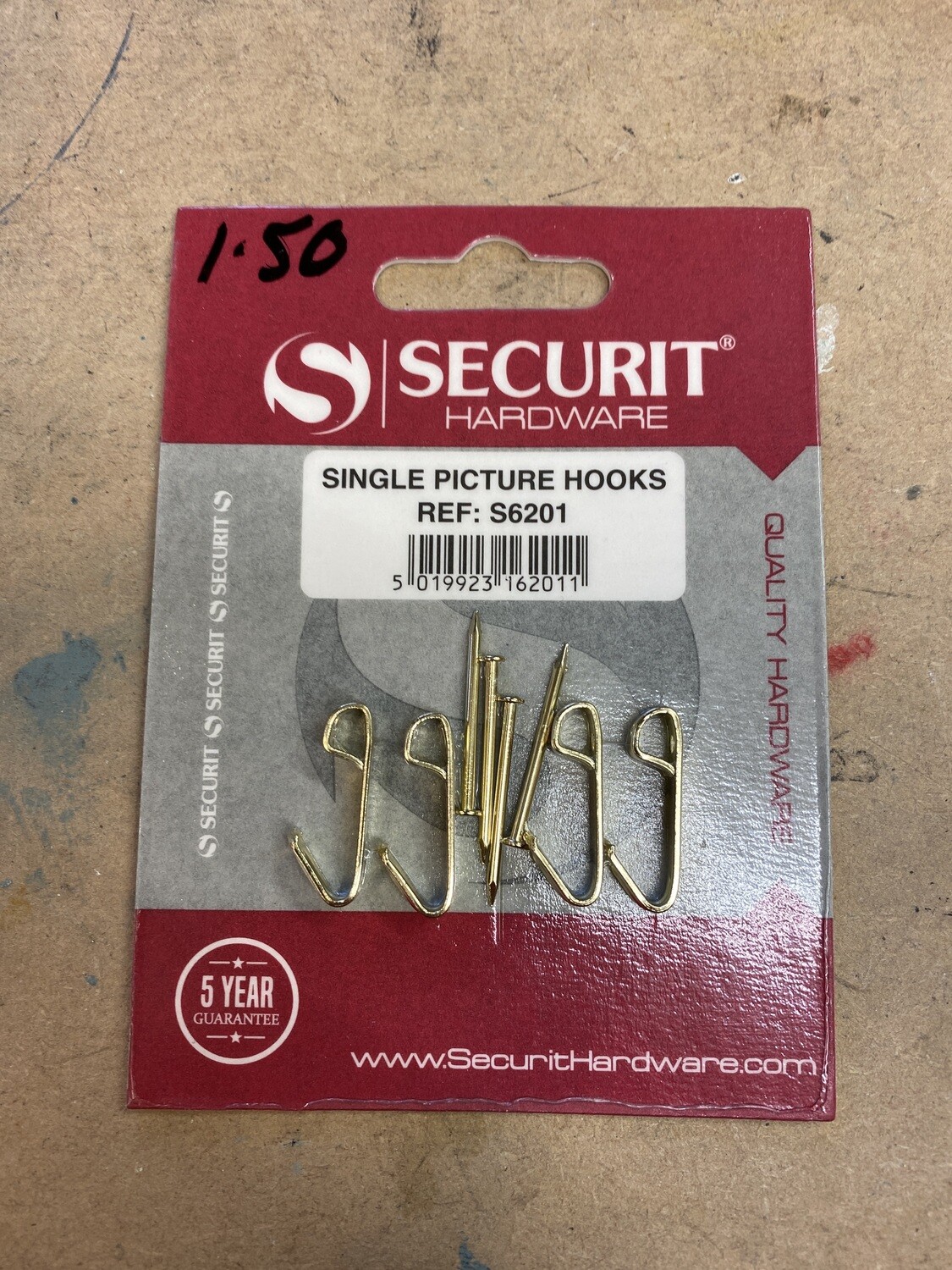 Single picture hooks