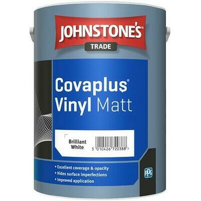 Johnstone's - Covapluss Matt - Brilliant White - 5l