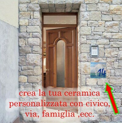 🏘️NUMERO CIVICO IN CERAMICA 15X15 cm.
grafica paesaggi   unico al mondo idea regalo Made in Italy 🇮🇹