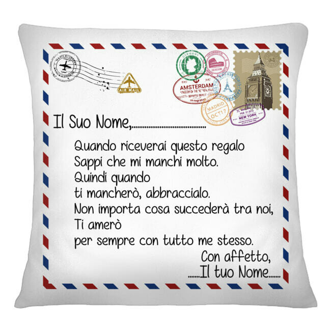 cuscino natale postcard