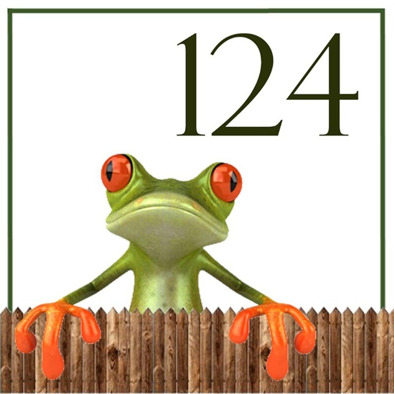 NUMERO CIVICO IN CERAMICA 15X15 cm.
grafica animagli unico al mondo idea regalo