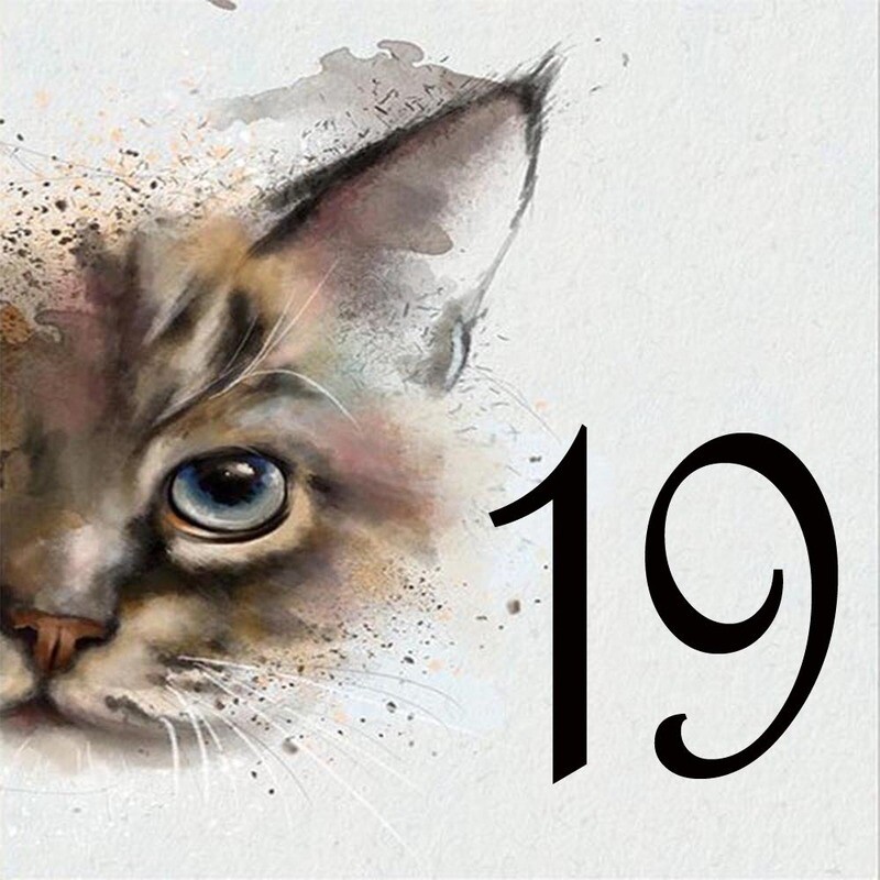 NUMERO CIVICO IN CERAMICA 15X15 cm.
grafica animali unico al mondo idea regalo