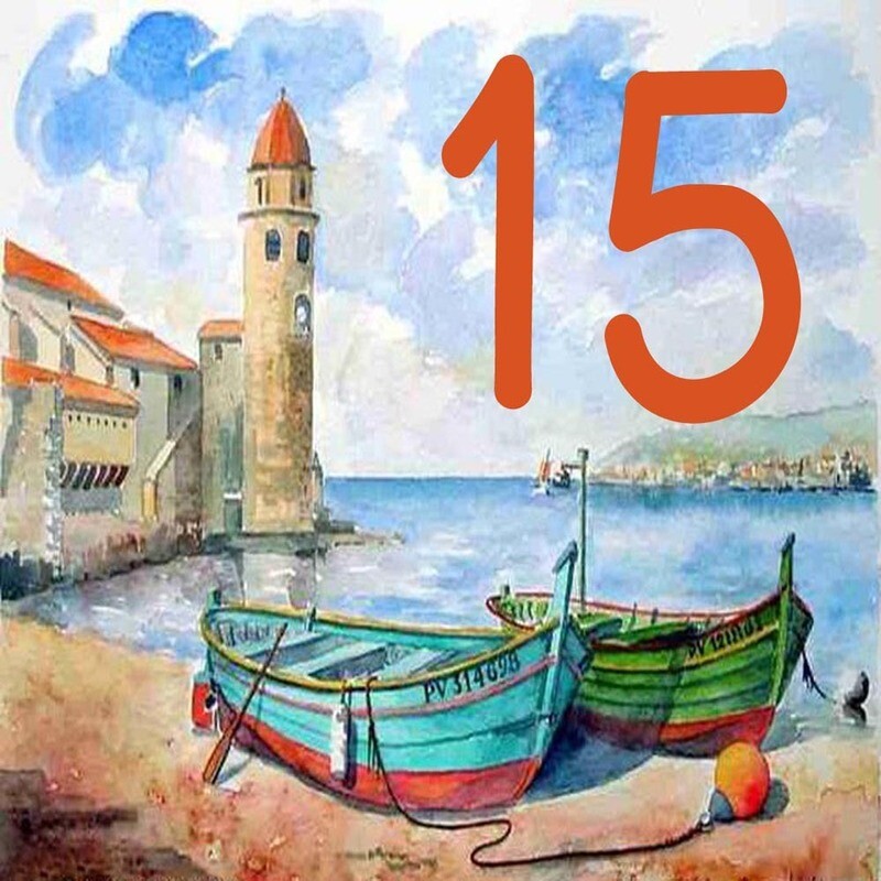 🏘️NUMERO CIVICO IN CERAMICA 15X15 cm.
grafica mare  unico al mondo idea regalo Made in Italy 🇮🇹