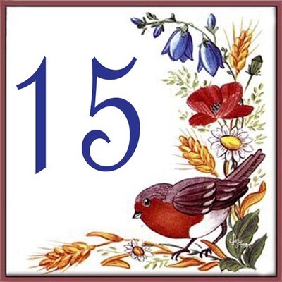 🏘️NUMERO CIVICO IN CERAMICA 15X15 cm.
grafica fiori  unico al mondo idea regalo Made in Italy 🇮🇹
