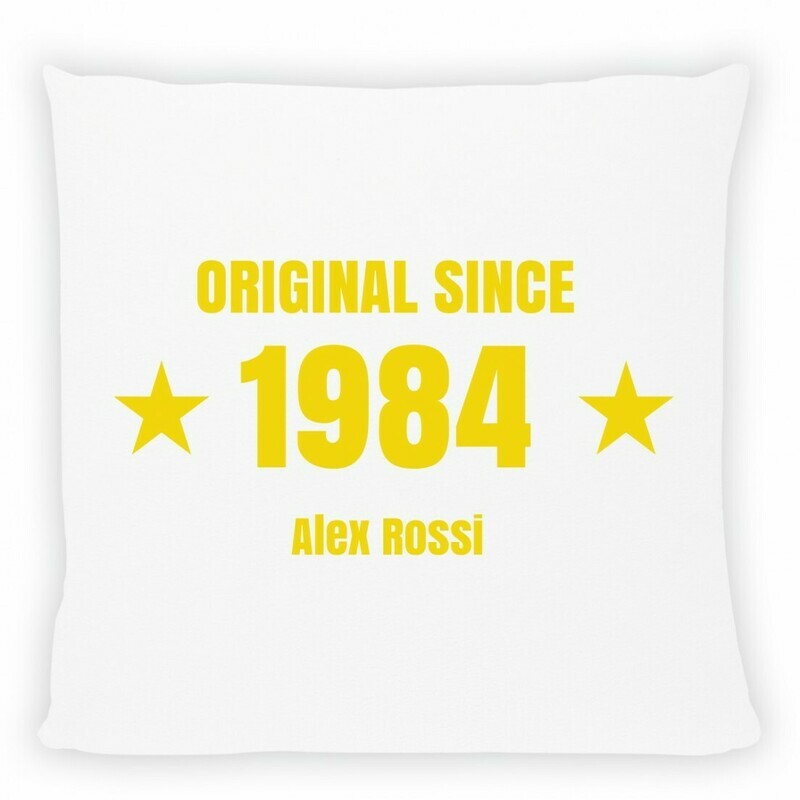 Cuscino personalizzabile con stampa "Original Since"