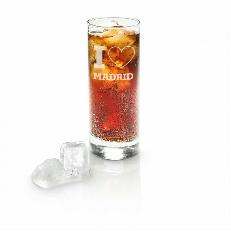 Bicchiere per long drink personalizzabile incisione laser