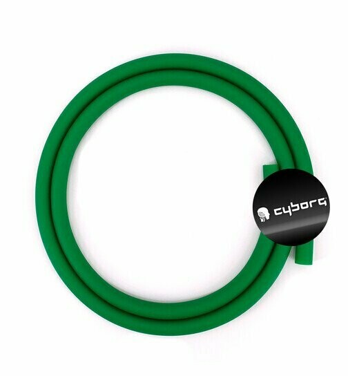 Cyborg Hookah Silikonrohr matt - Baba Green Cyborg Hookah Silikonrohr matt - Baba Green