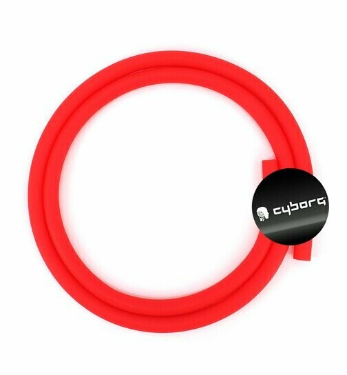 Cyborg Hookah Silikonrohr Matt - Baba Red Cyborg Hookah Silikonrohr Matt - Baba Red