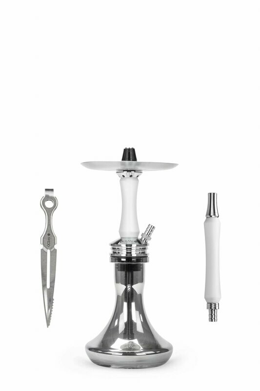 Ocean - Kaif S Ocean - Kaif S "Small" - Steel / White / Chrome