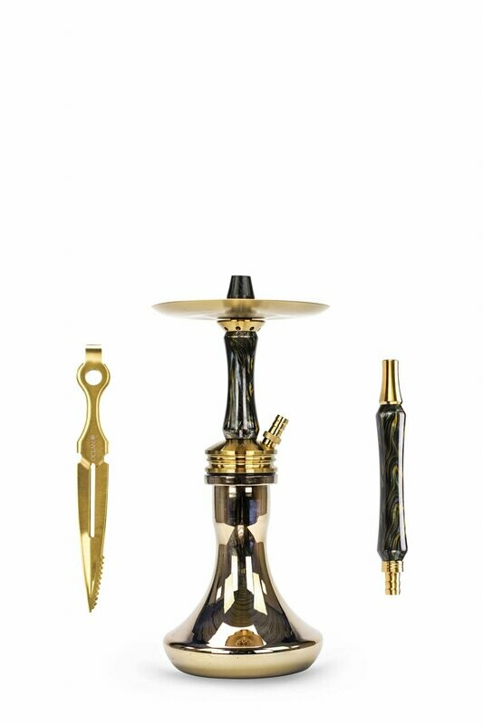 Ocean - Kaif S "Small" - Gold / Onyx / Gold Chrome