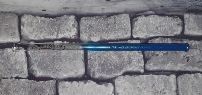 Devil Smoke - Glasmundstück Blau Devil Smoke - Glasmundstück Blau