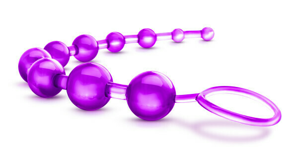 Sassy Anal Beads Purple
