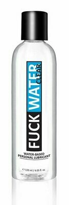 FUCK WATER Water Based Lubricant 4 Oz