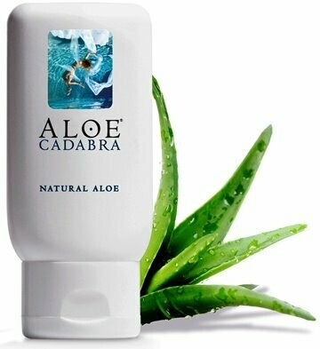 ALOE CADABRA Natural Aloe Lube 2.5 Oz