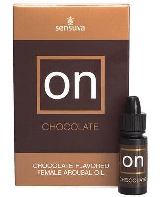 SENSUVA ON Female Arousal Oil - Chocolate (5ml)