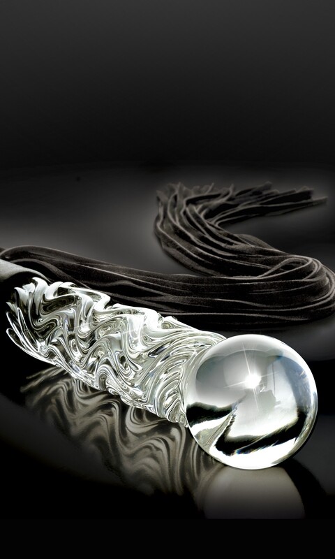 ICICLES Number 38 Glass Dildo / Whip